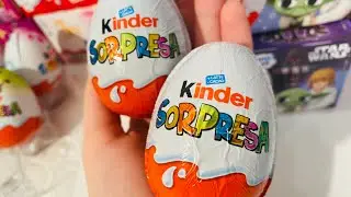 Star Wars Kinder Surprise ASMR Unboxing 