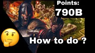 Game of War Fire Age - how I got 790B points