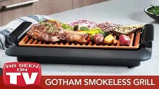 Gotham Steel Smokeless Grill New