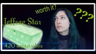 Jeffree Star 420 mystery box |  makeup tutorial using the makeup from the box! | Winter Raven
