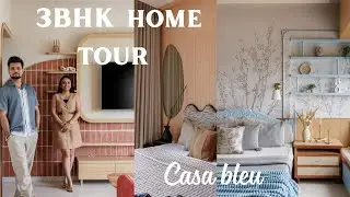 3BHK Design, Pune Elysian Design Studio by Kamakshi Agrawal and Kushal Gupta, Project Casa Bleu.