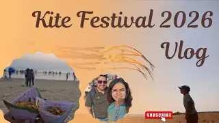 Kite Festival 2026 at Mandvi Beach. 😘🎉❤️