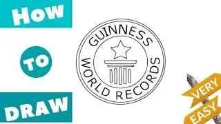 How To Draw Guinness World Records logo