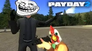 Payday 2: John Wick TROLL & Los Camiones HARDCORE