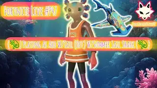 (🦎) Playing As Axo W/Tail (Off) W/Summer Sail Shark (🦎)