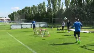 Crazy Catch session with the QPR U21 goalkeepers