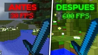 AUMENTA tus FPS en MINECRAFT 2024 (+1000 FPS!!) | PC BAJOS RECURSOS |