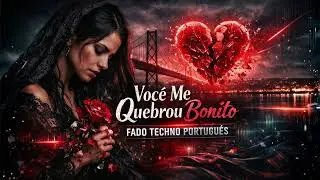 Você Me Quebrou Bonito | Fado Techno Português | Música de Amor e Dor | Canção de Separação Viral