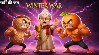 Winter War || Moongphali vs Malta || Hindi Urdu Kahani| Sardi Ki Sab Se Bari Jung