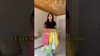 Farewell saree&rsquo;s from Myntra #myntrahaul