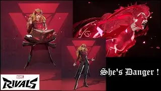 Scarlet Witch (Wanda Maximoff) is dangerous! in Marvel Rivals.   #gaming #marvel #marvelrivals