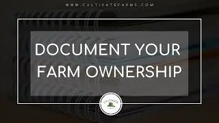 Document your farm ownership journey on social media