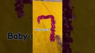 7 month baby photoshoot ideas by flower #creativegadget #creativity #shortsfeed #viral #trending