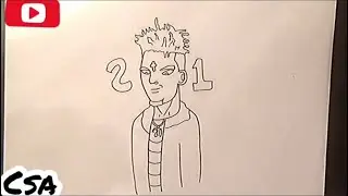 DRAWING 21 Savage in | Cartoon style