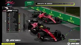 HIGHLIGHTS  - GP  JEDDAH  CIRCUIT -5&ordf; JORNADA ASCENT TEAM CHAMPIONSHIP #formula1 #f123game #twitch