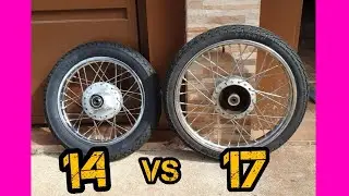 QUAL É A MELHOR RODA, 14 OU 17?