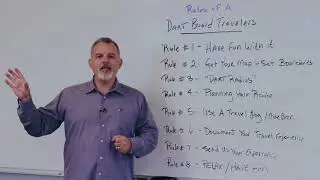 Introduction: 8 Rules of a Dart Board Traveler