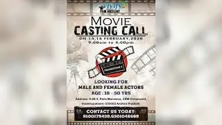 Telugu movie casting call #update14 ||AVT NEWS||