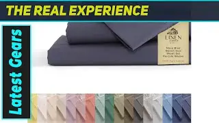 Best 100 Cotton Percale Sheets? Linen Home Queen Sheet Set