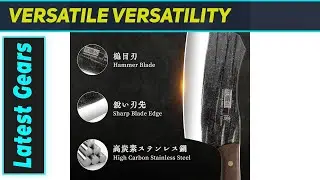 HOSHANHO Butcher Knife Set: Amazing Power for Every Cut!