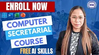ICSA Computer Secretarial Training Course with Free Artificial Intelligence Training