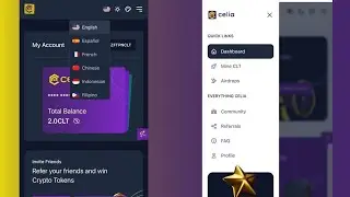 How to mine in Celia finance using the new version