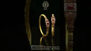Trending Gold Stunning Kara Bangles Design for a Luxurious Look #fashion #gold #jewellery #shorts
