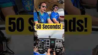 50 Seconds To Learn #flying #pilot #flighttraining #cfi #avgeek #aviation