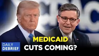 GOP Split On Medicaid Cuts THREATENS Johnson's Budget Plan, Trump And Macron FACE OFF Over Ukraine