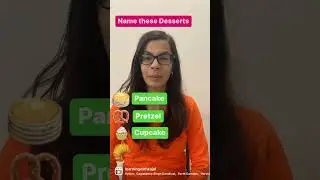 English Dessert Names Pronunciation