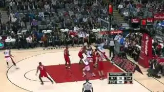 Solomon Alabi Gets the Huge Rejection (Nets - 4/26/12)
