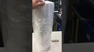 Poly Bag Clear Poly Clear Roll of Bags 40 Length  21LB   For Shirts & Tops