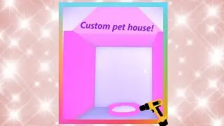 Custom pet house speed build!!! 💕