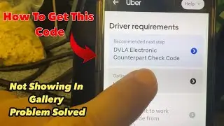 What is Uber Counter Part Check Code | How to grt Counter part check code 2025 #ubercode