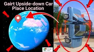 Я обнаружил перевернутую машину 🚗 на Google Earth 🌍 | Шокирующее открытие 👀 #googleearth #googlemaps