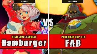 GGST | Hamburger (Elphelt) VS FAB (Potemkin) | Guilty Gear Strive High level gameplay
