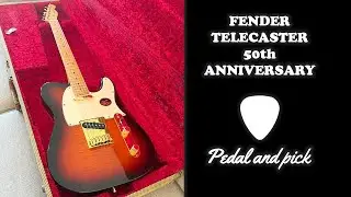 FENDER TELECASTER 50th ANNIVERSARY SUNBURST 1996