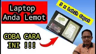 Laptop Lambat saat membuka aplikasi ini solusinya 5 x Lebih cepat #laptoplemot #laptoplambat