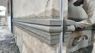 Railing Design  ||  Designed With SandCement Mortar.