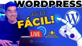 Cómo Crear Una Página Web en WordPress 🔥 con Inteligencia Artificial: Chat GPT Gratis ✅