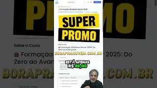 🔥A VPN n&atilde;o acessa nada no Windows Server 2025! Super curso de forma&ccedil;&atilde;o: Borapranuvem.com.br