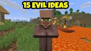 15 EVIL Ways to Destroy a Minecraft Village