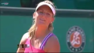 Victoria Azarenka vs Gisela Dulko 2010 RG Highlights
