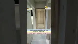 🔥 Most Promising project of thane at Ghodbunder Road 1BHK 📣 47 lacs all inclusive