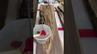 Make a reusable epoxy mold super fast #woodwork #epoxyart #rivertable