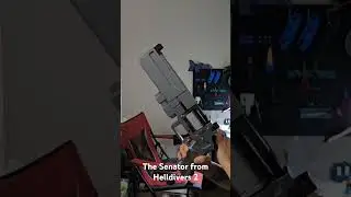 A working prop of the Senator from #helldivers2 #3dprinting #bambulab #x1c #propweapon