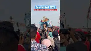Goa Carnival 2025 | Viva carnival Panjim | Explore goa | Goa vibes #goa #shorts