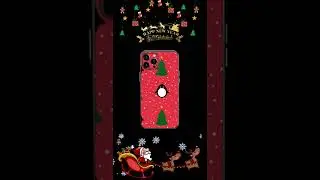 Christmas series mobile phone skin back protectors