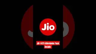 Jio ₹479 Unlimited 3 Months Plan Details #jio #2024 #shorts