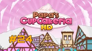 Papa's Cupcakeria HD: Day 47 & Day 48 (Summer Luau)